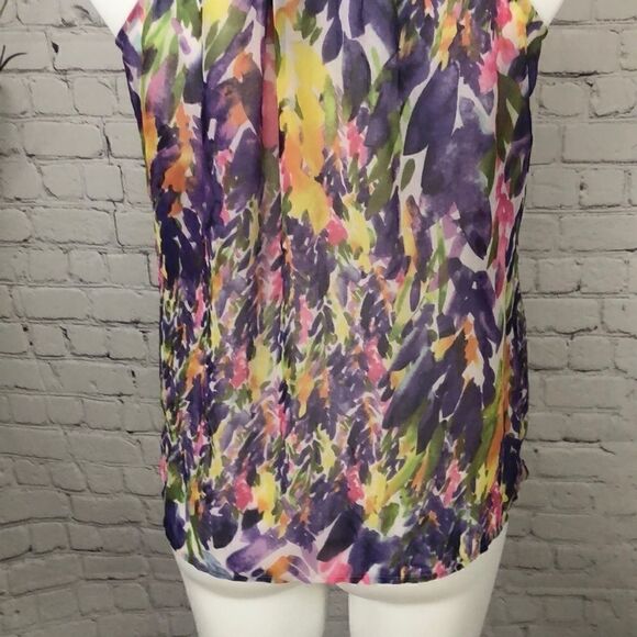 Cabi sheer floral halter top - Picture 6 of 6